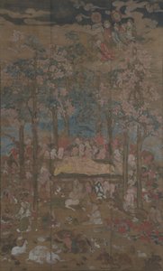 Tod des historischen Buddha Nehan-zu (15. Jahrhundert)