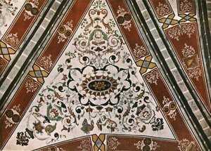 Dekoration in der Kirche Saint-Martin, Lutry, Waadt, Schweiz, 1928 von Unbekannt