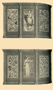 Dekorationen des Westlichen Speisesaals, South Kensington Museum von Unbekannt