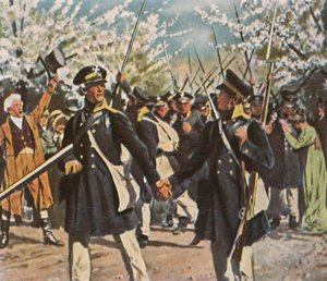 Abmarsch der Armee im Unabhängigkeitskampf, Frühling 1813, 1936