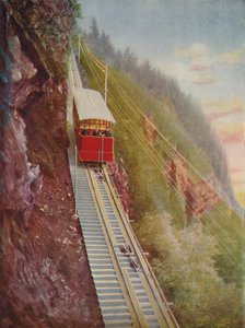 Abstieg vom Stanserhorn - Eine Schweizer Bergbahn, 1926