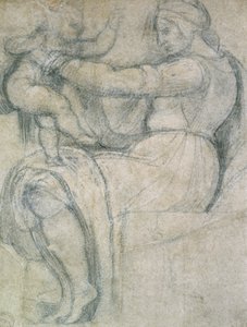 Detail der Sixtinischen Decke, 1508-1512
