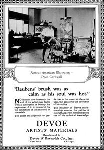 Devoe Künstlerbedarf: Berühmte amerikanische Illustratoren - Dean Cornwell von Unbekannt
