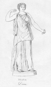 Diana, um 1850