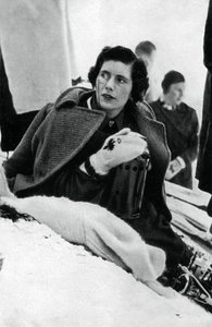 Diana Gordon Lennox, kanadische Skifahrerin, Olympische Winterspiele, Garmisch-Partenkirchen, Deutschland, 1936