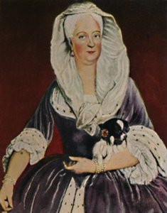 Die Mutter Friedrichs des Großen 1687-1757. - Gemälde von Pesne, 1934