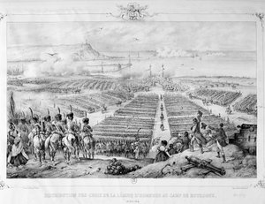 Verteilung der Kreuze der Ehrenlegion im Lager von Boulogne, 16. August 1804, 1841