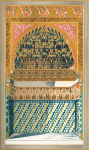 Divan, Hof des Fischteichs, 1907