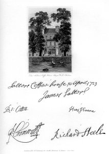 Don Salteros Coffee House, Cheyne Walk, Chelsea, 1723, 1840 von Unbekannt