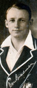Donald George Don Bradman, australischer Cricketspieler, 1935