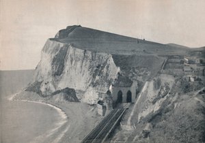 Dover - Der Tunnel in Shakespeares Klippe, 1895