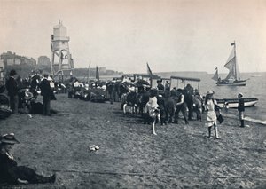 Dovercourt - Der Strand, 1895
