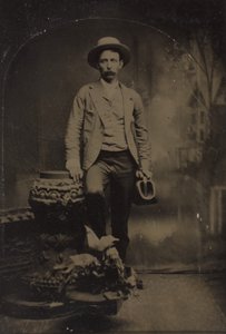 Dr. J. A. Marshall, Arzt & Chirurg, Williamsburg, Indiana, ca. 1865