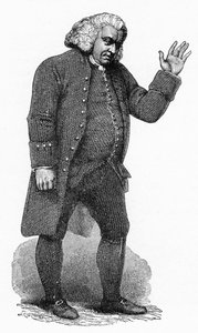 Dr. Johnson, englischer Schriftsteller, um 1780 von Unbekannt