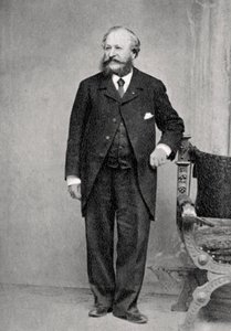 Dr. TW Evans, amerikanischer Zahnarzt und Biograf von Napoleon III, 19. Jahrhundert von Unbekannt