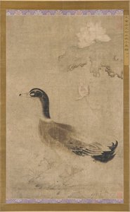 Ente und Lotusblumen, Yuan-Dynastie, 1279-1368