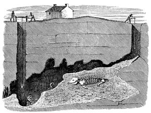 Dream Lead Mine, bei Wirksworth, Derbyshire, 1881 von Unbekannt