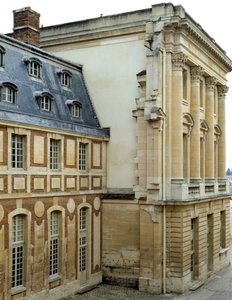 Dufour-Haus vom Süden gesehen, Schloss Versailles, Frankreich von Unbekannt