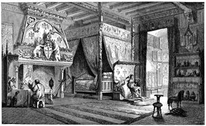 Wohnzimmer eines Herrn des 14. Jahrhunderts, 1870 von Unbekannt