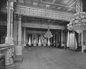 Ostzimmer des Weißen Hauses, Washington DC, USA, ca. 1900