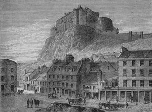 Edinburgh Castle, ca. 1880