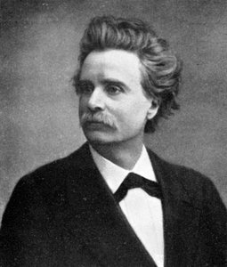 Edvard Hagerup Grieg, 1843-1907, norwegischer Komponist und Pianist, 1909
