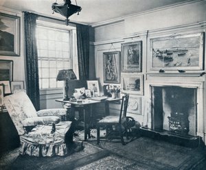 Edward Marshs Wohnzimmer von Unbekannt