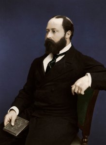 Edward VII, damals Prinz von Wales, 1876 von Unbekannt