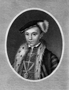 Edward VI., König von England, 19. Jahrhundert von Unbekannt