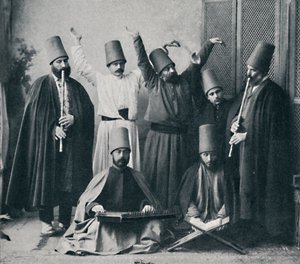 Ägyptische tanzende Derwische, 1912