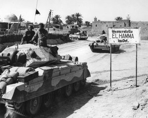 El Hamma, Nordafrika, Zweiter Weltkrieg, April 1943