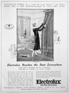 Electrolux Staubsauger Werbung, 1924