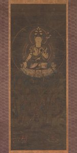 Elfköpfiger Kannon auf dem Berg Fudaraka, 13. Jahrhundert von Unbekannt