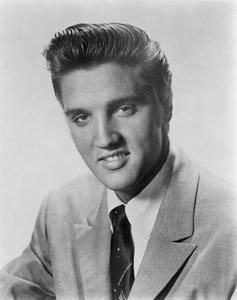 Elvis Presley, amerikanischer Sänger und Schauspieler, 1956
