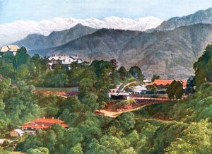 Elysium Hill, Simla, Indien, frühes 20. Jahrhundert