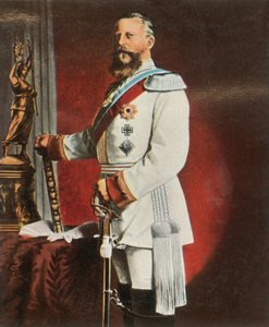 Kaiser Friedrich III., ca. 1888, 1936 von Unbekannt