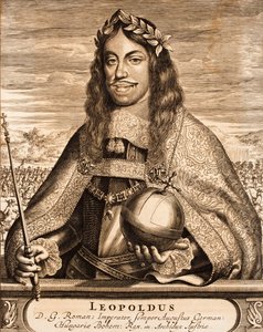 Kaiser Leopold I. 1640-1705 Aus: Schauplatz des Krieges, 1675 von Unbekannt