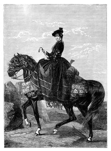 Kaiserin Eugenie de Montijo 1826-1920 von Unbekannt