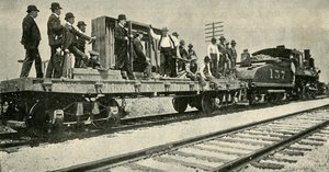 Auf dem Weg zum Freiluftstudio, 1901