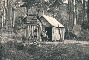 Lager australischer Squatter, 1896