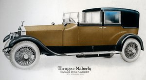 Geschlossener Rolls-Royce Cabriolet mit offener Verlängerung, ca. 1910-1929