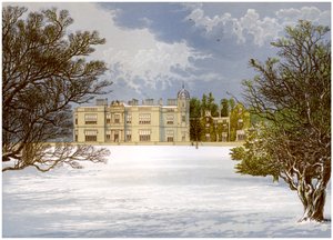Eshton Hall, Yorkshire, Heimat von Baronet Wilson, ca. 1880