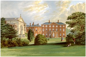 Everingham Park, Yorkshire, Heim von Lord Herries, um 1880