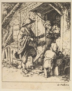 Brillenhändler, 1610-85 von Unbekannt