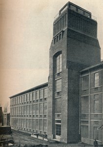 Fabrik der Etablissements Nicolle, Wambrechies Nord, Architekt Andre Granet