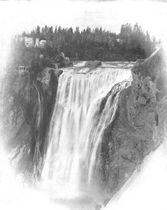 Wasserfälle von Montmorency, Quebec, Kanada, ca. 1900 von Unbekannt