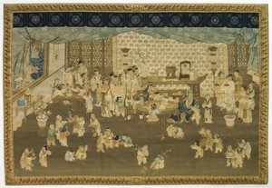 Familientreffen am Neujahrsmorgen, 1700er Jahre