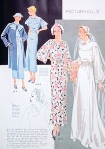 Modeillustration, 1935