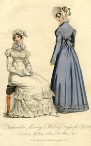 Modische Morgen- und Spazierkleider aus dem September 1823