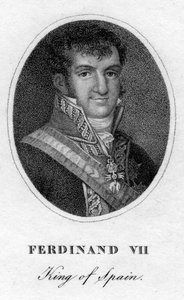 Ferdinand VII., König von Spanien, 19. Jahrhundert
